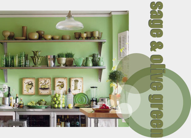 Sage and Olive Green Kitchen Accessories